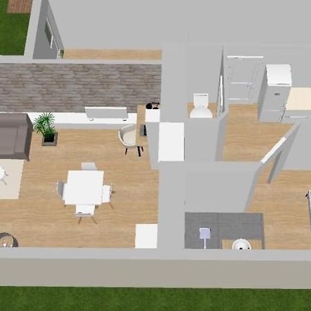 Apartamento Le P'Tit Boheme, Terrasse Privative. Lanester Exterior foto